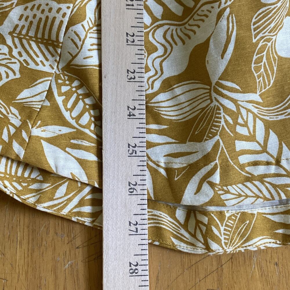 NWT Sincerely Jules Mini Dress Womens M Floral Strappy Tropical Linen Blend - Picture 13 of 13